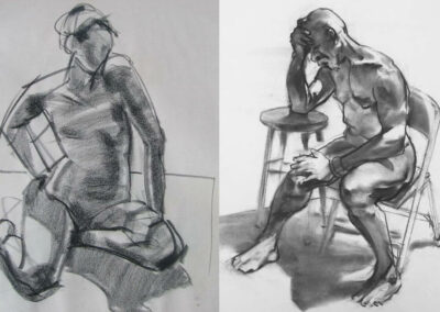 Saturday Morning Life Painting and Drawing