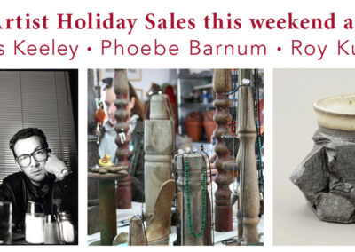 Studio Artist Weekend Holiday Sales